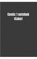 Comix 1 notebok (Cake)