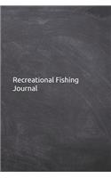 Recreational Fishing Journal