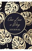 One Line A Day Journal