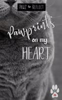 Pawprints On My Heart 26: Glossy Photo Cover Detail of Smoky Grey Fur, 6x9 journal with 160 lined pages for Animal Lovers