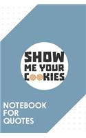 Notebook for Quotes