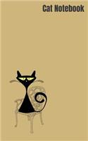 Cat Notebook: 110 Pages 5' x 8'