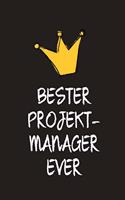 Bester Projektmanager: DIN A5 - 120 Punkteraster Seiten - Kalender - Notizbuch - Notizblock - Block - Terminkalender - Geschenkidee - Abschied - Abschiedsgeschenk - Ruhest