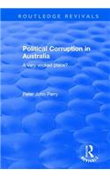 Political Corruption in Australia