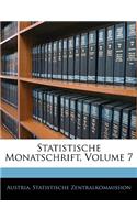 Statistische Monatschrift, Volume 7