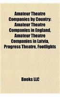 Amateur Theatre Companies by Country
