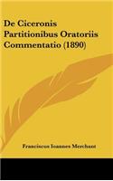 De Ciceronis Partitionibus Oratoriis Commentatio (1890): (Latin)