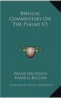 Biblical Commentary on the Psalms V3