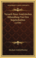 Versuch Einer Analytischen Abhandlung Von Den Kegelschnitten (1759)