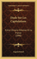 Etude Sur Les Capitulations