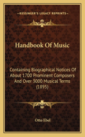 Handbook Of Music