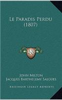 Le Paradis Perdu (1807)