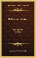 Balthasar Bekker