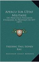 Apercu Sur L'Etat Militaire