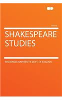 Shakespeare Studies
