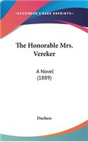 The Honorable Mrs. Vereker: A Novel (1889)