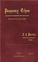 Pasquaney Echoes, Newfound Lake, NH F.L.Pattee,1893