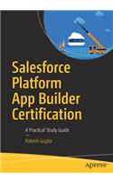 Salesforce Platform App Builder Certification