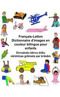 Français-Letton Dictionnaire d'images en couleur bilingue pour enfants