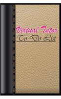 Virtual Tutor To Do List