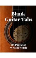 Blank Guitar Tabs