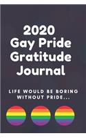 2020 Gay Pride Gratitude Journal