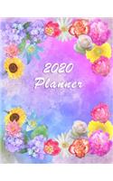 2020 Planner: Daily Weekly and Monthly Planner - January 2020 to December 2020 - Organizer & Diary - To do list - Notes - Month's Focus - Fashion and Elegant Colo