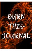 Burn This Journal