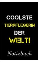 Coolste Tierpflegerin Der Welt Notizbuch