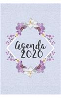 Agenda 2020: Semainier/Hebdomadaire, Mensuel et Calendrier pour 12 mois journalier A5 I Planificateur annuel et Agenda de Poche pour organiser et noter 2020 pour