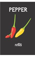 pepper notes
