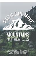 2020 Weekly Planner With Bible Verses