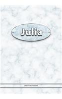 Julia - Lined Notebook