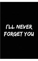 I'll Never Forget You