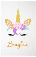 Braylen A5 Lined Notebook 110 Pages