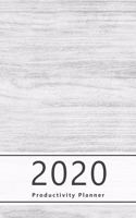 2020 Productivity Planner: Accomplish your goals. Set your goals and review the progress. Personal and professional to-dos, agenda, Gratitude section and more. 8.5" x 5.5". Po