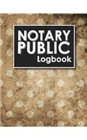 Notary Public Logbook: Notarial Record Book, Notary Public Book, Notary Ledger Book, Notary Record Book Template, Vintage/Aged Cover(58 Notary Public Logbook)