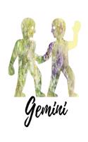 Gemini: Grimoire Spell Casting Journal Flowery