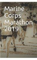 Marine Corps Marathon 2019: Blank Lined Journal