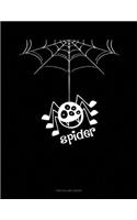 Spider: Unruled Composition Book