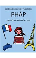 Sách tô màu cho trẻ 4-5 tuổi (Pháp)
