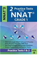 2 Practice Tests for the Nnat Grade 1 -Nnat3 - Level B