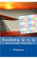 Sudoku 6 x 6 - 250 Kropki Puzzles - Mosaic