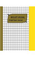 Bullet Journal Graph Paper Journal: 8"x 10" Writing Journal Notebook For Adults Student
