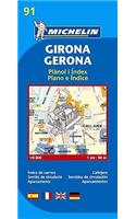 Girona City Plan: No. 19091 (Michelin City Plans)