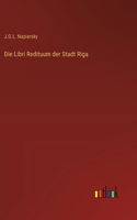 Libri Redituum der Stadt Riga