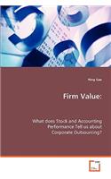 Firm Value