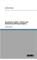 Sprachliche Vielfalt - Vorteile und Nachteile der Mehrsprachigkeit