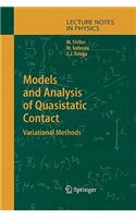 Models and Analysis of Quasistatic Contact