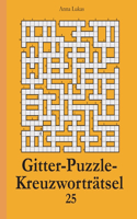 Gitter-Puzzle-Kreuzworträtsel 25